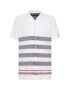 Tommy Hilfiger Košile Breton MW0MW13450 Bílá Regular Fit - Pepit.cz