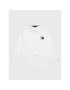 Tommy Hilfiger Košile Flag Oxford KB0KB08012 D Bílá Regular Fit - Pepit.cz