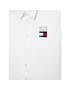 Tommy Hilfiger Košile Flag Oxford KB0KB08012 D Bílá Regular Fit - Pepit.cz