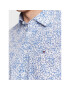 Tommy Hilfiger Košile Floral Print MW0MW29132 Modrá Regular Fit - Pepit.cz