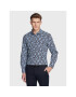 Tommy Hilfiger Košile Floral Print MW0MW29132 Tmavomodrá Regular Fit - Pepit.cz