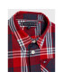 Tommy Hilfiger Košile KB0KB07856 D Červená Regular Fit - Pepit.cz