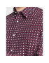 Tommy Hilfiger Košile Retro Print MW0MW29709 Bordó Regular Fit - Pepit.cz