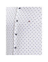 Tommy Hilfiger Košile Seersucker Print MW0MW30577 Bílá Regular Fit - Pepit.cz