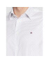 Tommy Hilfiger Košile Two Tone Dot Print MW0MW29145 Bílá Regular Fit - Pepit.cz