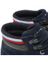 Tommy Hilfiger Kotníková obuv Outdoor Hilfiger Suede Boot Tmavomodrá - Pepit.cz