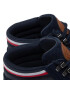 Tommy Hilfiger Kotníková obuv Outdoor Suede Hilfiger Boot FM0FM03817 Tmavomodrá - Pepit.cz