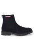 Tommy Hilfiger Kotníková obuv s elastickým prvkem Corpoarte Hilfiger Suede Chelsea FM0FM04803 Modrá - Pepit.cz