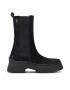 Tommy Hilfiger Kotníková obuv s elastickým prvkem Essential Suede Chelsea Boot FW0FW07489 Modrá - Pepit.cz