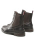 Tommy Hilfiger Kotníková obuv s elastickým prvkem Hilfiger Lth Lace Up Chel Boot FM0FM04204 Hnědá - Pepit.cz