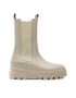 Tommy Hilfiger Kotníková obuv s elastickým prvkem Monochromatic Chelsea Boot FW0FW06730 Béžová - Pepit.cz