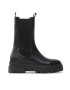 Tommy Hilfiger Kotníková obuv s elastickým prvkem Monochromatic Chelsea Boot FW0FW06730 Černá - Pepit.cz