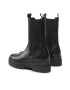 Tommy Hilfiger Kotníková obuv s elastickým prvkem Monochromatic Chelsea Boot FW0FW06730 Černá - Pepit.cz