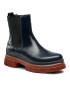 Tommy Hilfiger Kotníková obuv s elastickým prvkem Preppy Outdoor Low Boot FW0FW06649 Tmavomodrá - Pepit.cz