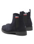 Tommy Hilfiger Kotníková obuv s elastickým prvkem Rwb Hilfiger Suede Chelsea FM0FM04202 Tmavomodrá - Pepit.cz