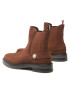 Tommy Hilfiger Kotníková obuv s elastickým prvkem Th Coin Flat Boot FW0FW06742 Hnědá - Pepit.cz