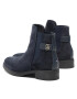 Tommy Hilfiger Kotníková obuv s elastickým prvkem Th Suede Flat Boot FW0FW06750 Tmavomodrá - Pepit.cz