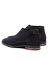 Tommy Hilfiger Kotníková obuv Signature Hilfiger Suede Boot FM0FM04174 Tmavomodrá - Pepit.cz