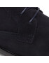 Tommy Hilfiger Kotníková obuv Signature Hilfiger Suede Boot FM0FM04174 Tmavomodrá - Pepit.cz