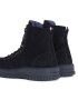 Tommy Hilfiger Kotníková obuv Th Everyday Class W Suede Hooks FM0FM04762 Modrá - Pepit.cz