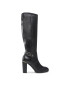 Tommy Hilfiger Kozačky Belt High Heel Longboot FW0FW07053 Černá - Pepit.cz