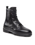 Tommy Hilfiger Kozačky Comfort Hilfiger Lth High Boot FM0FM04192 Černá - Pepit.cz