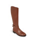 Tommy Hilfiger Kozačky Elevated Essential Longboot FW0FW07484 Hnědá - Pepit.cz