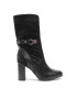 Tommy Hilfiger Kozačky Elevated Th High Heel Boot FW0FW06056 Černá - Pepit.cz