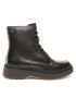 Tommy Hilfiger Kozačky Premium Cleated Lth Boot FM0FM04194 Černá - Pepit.cz