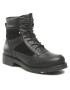 Tommy Hilfiger Kozačky Rwb Hilfiger Warm Mix Lace Boot FM0FM04203 Černá - Pepit.cz