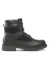 Tommy Hilfiger Kozačky Rwb Hilfiger Warm Mix Lace Boot FM0FM04203 Černá - Pepit.cz