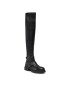 Tommy Hilfiger Kozačky Stretch Monochromatic Longboot FW0FW07611 Černá - Pepit.cz