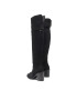 Tommy Hilfiger Kozačky Th Flag Stud Overknee Boot FW0FW05970 Černá - Pepit.cz