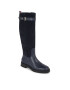 Tommy Hilfiger Kozačky ve vojenském stylu Casual Essential Belt Longboot FW0FW07480 Modrá - Pepit.cz