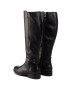 Tommy Hilfiger Kozačky ve vojenském stylu Th Hardware Leather Longboot FW0FW04283 Černá - Pepit.cz