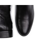 Tommy Hilfiger Kozačky ve vojenském stylu Th Hardware Leather Longboot FW0FW04283 Černá - Pepit.cz