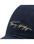 Tommy Hilfiger Kšiltovka Iconic Signature Cap AW0AW11679 Tmavomodrá - Pepit.cz