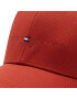 Tommy Hilfiger Kšiltovka Th Established Cap AM0AM08277 Červená - Pepit.cz