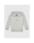 Tommy Hilfiger Mikina Applique Logo Hoodie KB0KB06904 M Šedá Regular Fit - Pepit.cz