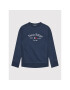 Tommy Hilfiger Mikina Artwork KB0KB06347 M Tmavomodrá Regular Fit - Pepit.cz