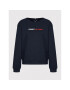 Tommy Hilfiger Mikina Branded S10S101369 Tmavomodrá Relaxed Fit - Pepit.cz