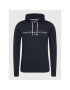 Tommy Hilfiger Mikina Core Logo MW0MW10752 Tmavomodrá Regular Fit - Pepit.cz