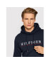 Tommy Hilfiger Mikina Corp Graphic MW0MW22204 Tmavomodrá Regular Fit - Pepit.cz