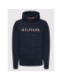 Tommy Hilfiger Mikina Corp Graphic MW0MW22204 Tmavomodrá Regular Fit - Pepit.cz