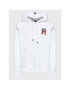 Tommy Hilfiger Mikina Essential Monogram MW0MW28677 Bílá Regular Fit - Pepit.cz