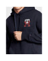 Tommy Hilfiger Mikina Essential Monogram MW0MW28677 Tmavomodrá Regular Fit - Pepit.cz