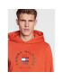 Tommy Hilfiger Mikina Flag Arch MW0MW27842 Oranžová Regular Fit - Pepit.cz