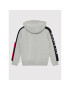 Tommy Hilfiger Mikina Flag KB0KB07651 Šedá Regular Fit - Pepit.cz