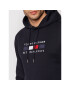 Tommy Hilfiger Mikina Four Flags MW0MW20132 Tmavomodrá Regular Fit - Pepit.cz