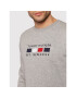 Tommy Hilfiger Mikina Four Flags MW0MW20133 Šedá Regular Fit - Pepit.cz